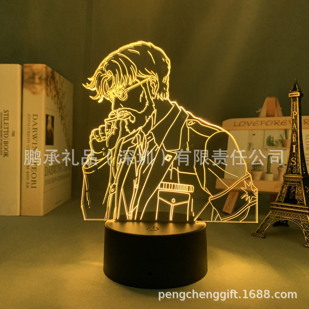 Colorful Anime Acrylic 3d Night Light