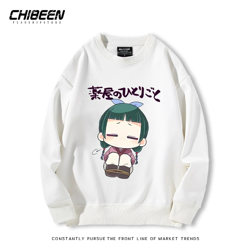 Unisex Anime Cos Crew Neck Sweatshirt