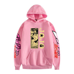 Unisex JOJO Anime Printed Pullover Hoodie