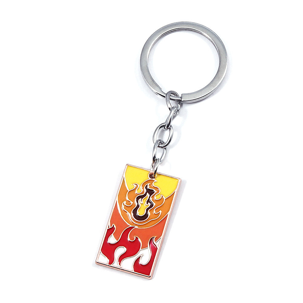 Trendy Anime Tanjiro Keychain Pendant