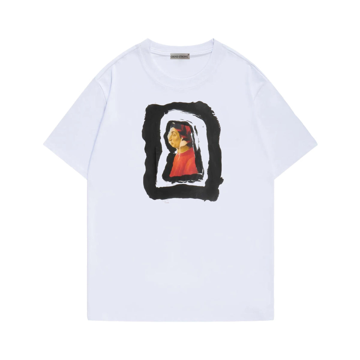 JAMES Same Portrait Print Short-sleeved T-shirt