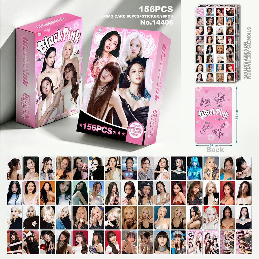 BP Photocards + Stickers (156pcs)