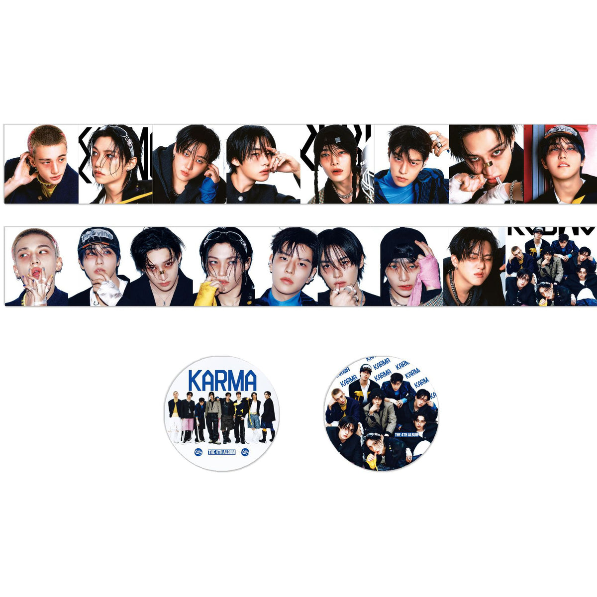 SKZ Album KARMA Sticker Tape