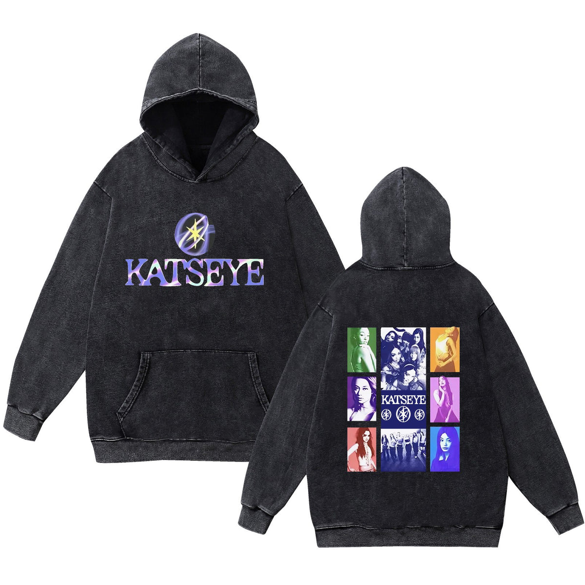 BEAUTIFUL CHAOS Tracklist Printed Cotton Washed Hoodie