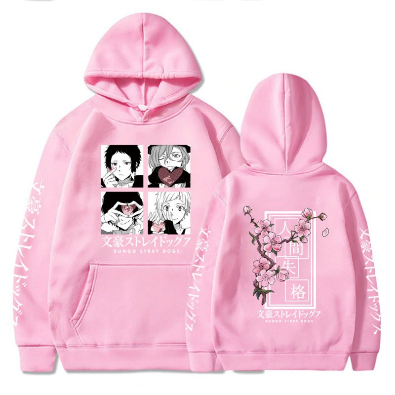 Men's and Women's Anime Dazai Pullover Hoodie
