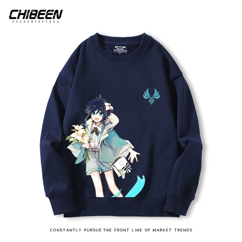 Venti Barbatos Game Crew Neck Sweatshirt