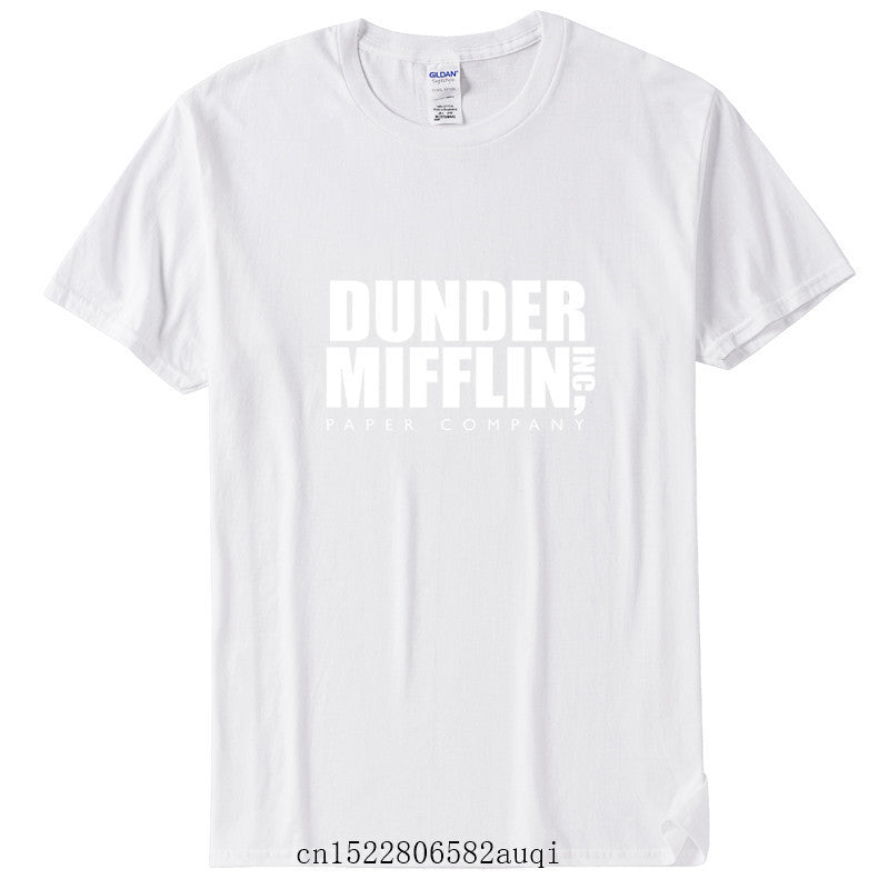 DUNDER logo Print Cotton T-Shirt