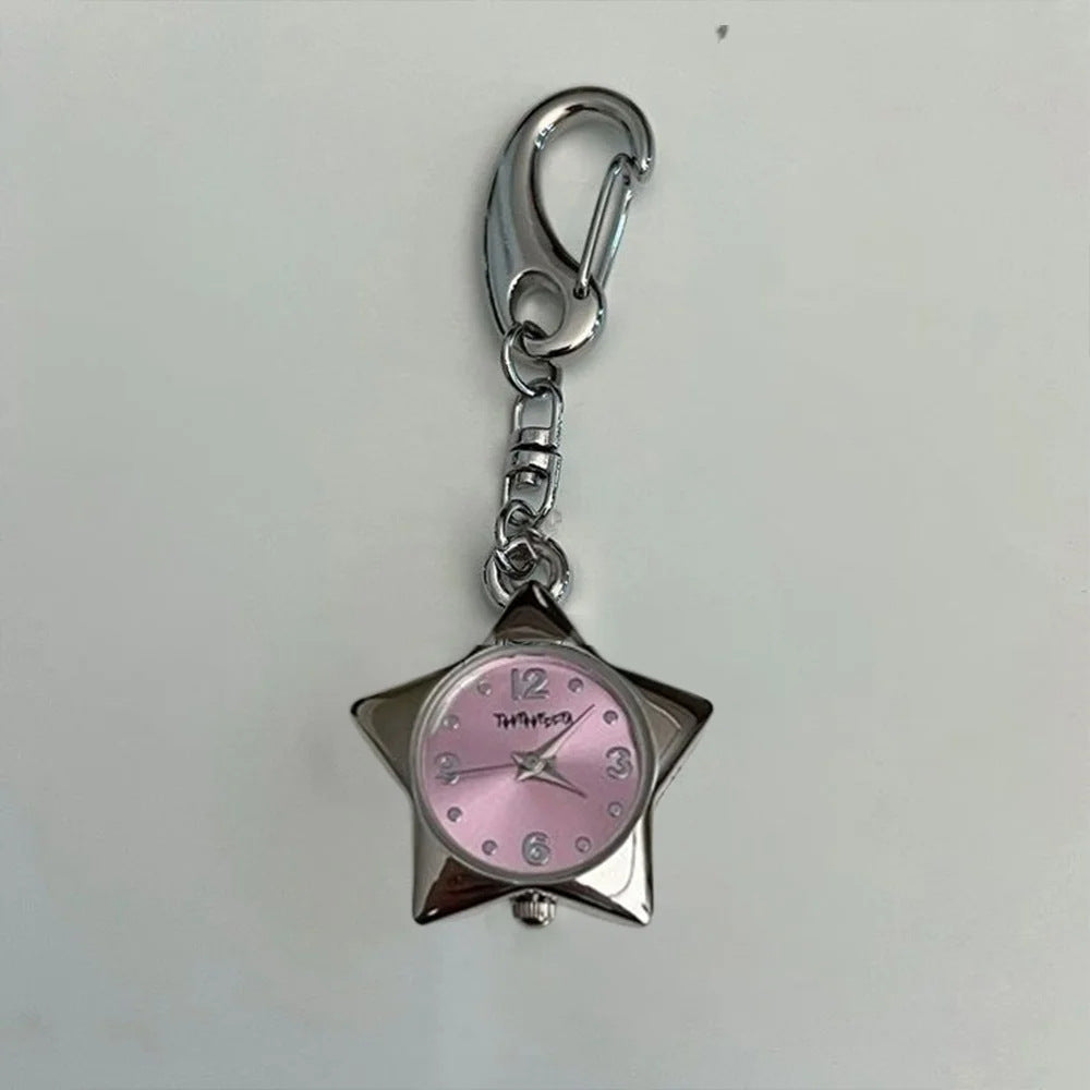 Star Shaped Watch Keychain Pendant⭐️