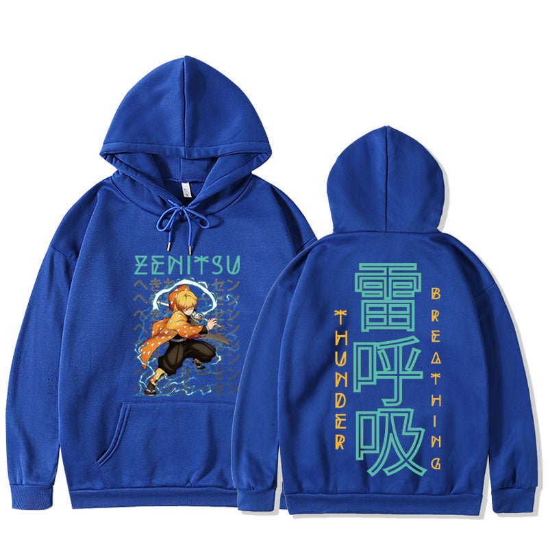 Unisex Anime Graphic Printed Casual Hoodie