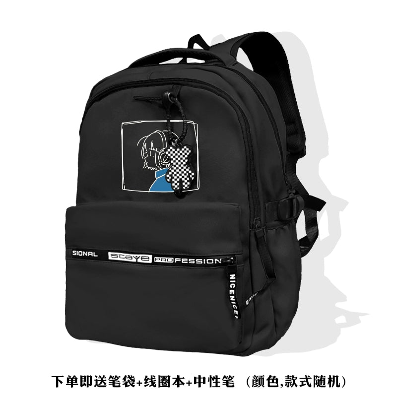 Chic Anime Backpack Outdoor Schoolbag