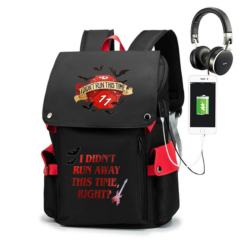 HELLFIRE CLUB Large Capacity Backpack