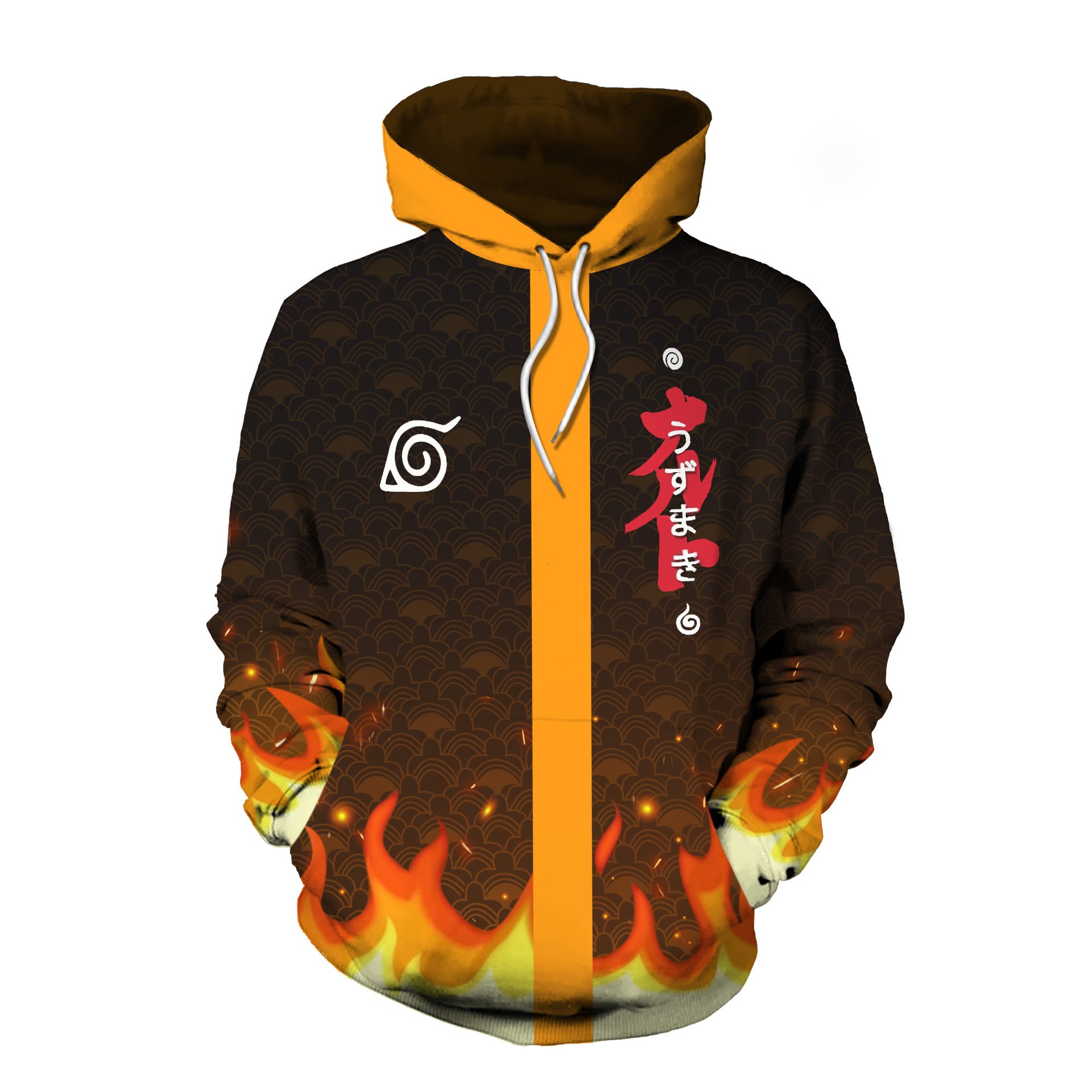 Trendy Anime 3D Printed Cosplay Pullover Hoodie