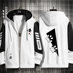 Trendy Vtuber Anime Zipper Cardigan Hoodie
