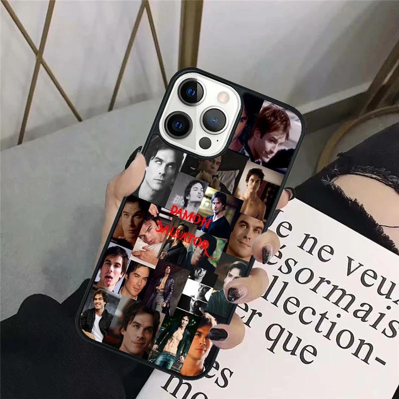 Damon Salvatore Soft IPhone Case
