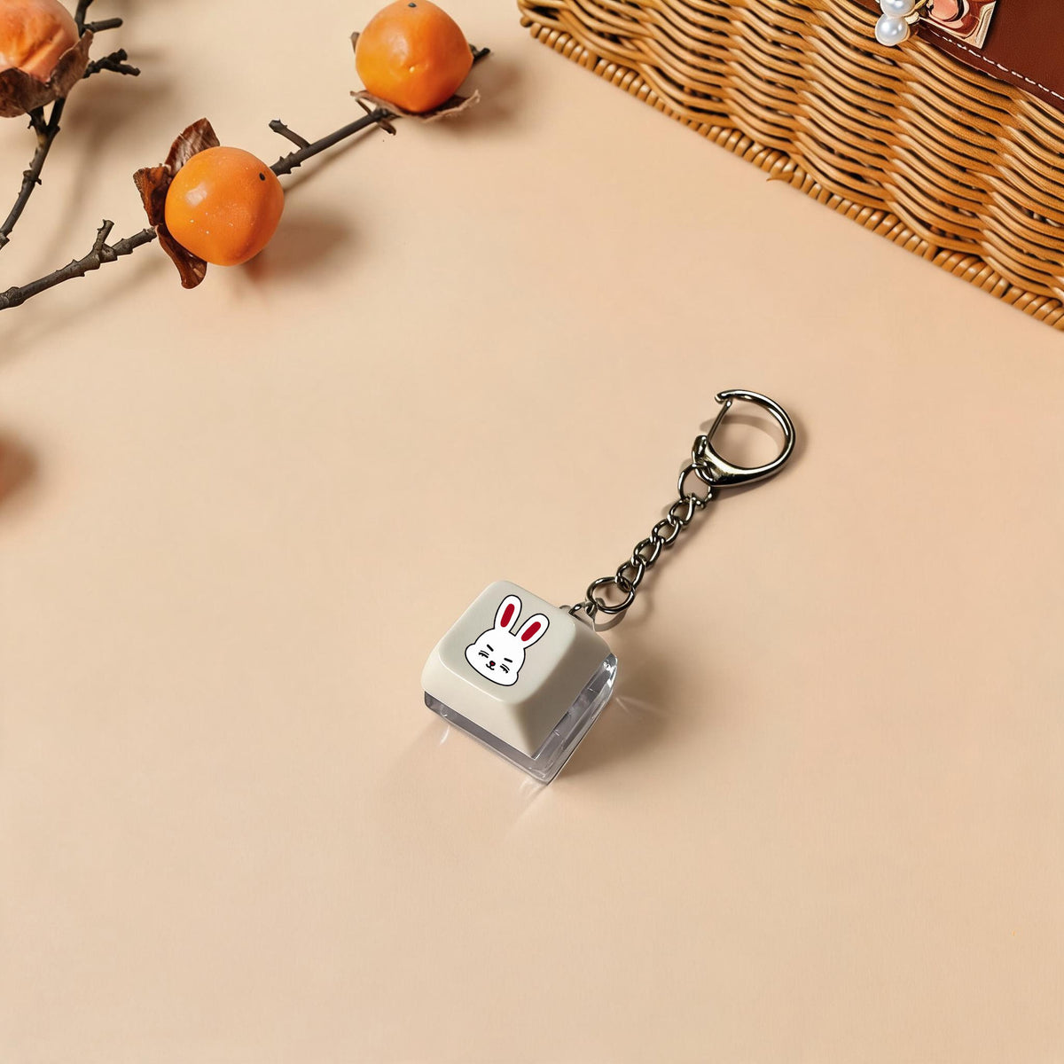 Luminous SEVENTEEN Keycap Pendant Keychain