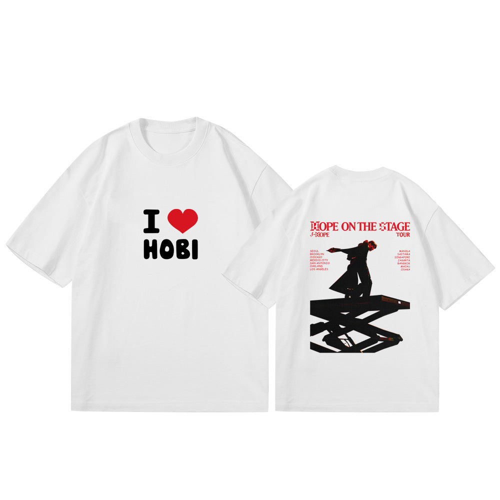J-Hope Double-Sided Print Casual Tee