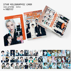 45PCS SKZ This & That Star Holographic Photocards