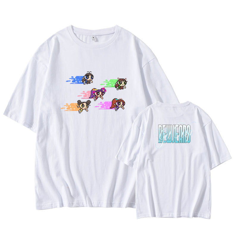 NJZ Album GetUp Cotton Crew Neck T-Shirt