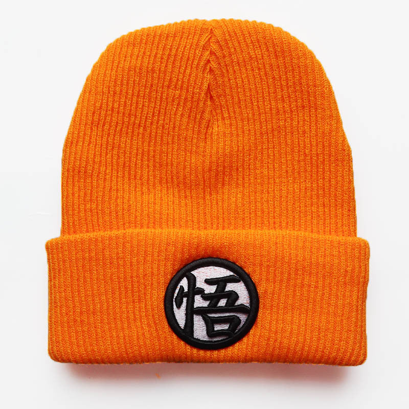 Goku Logo Embroidery Knitted Hat