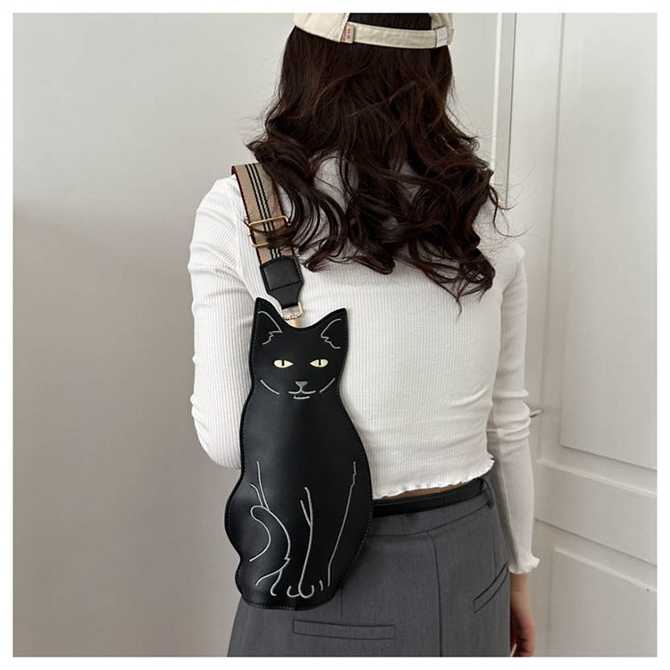 Cute Cat Kitten Crossbody Shoulder Bag