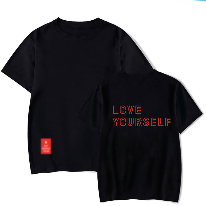 Unisex Kpop LOVE YOURSELF Short Sleeve T-Shirt