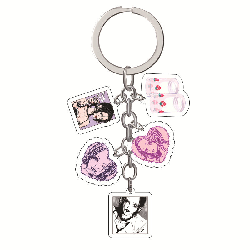 Trendy Anime Keychain Pendant