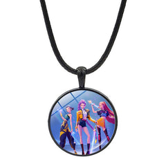 KPDH Round Pendant Necklace