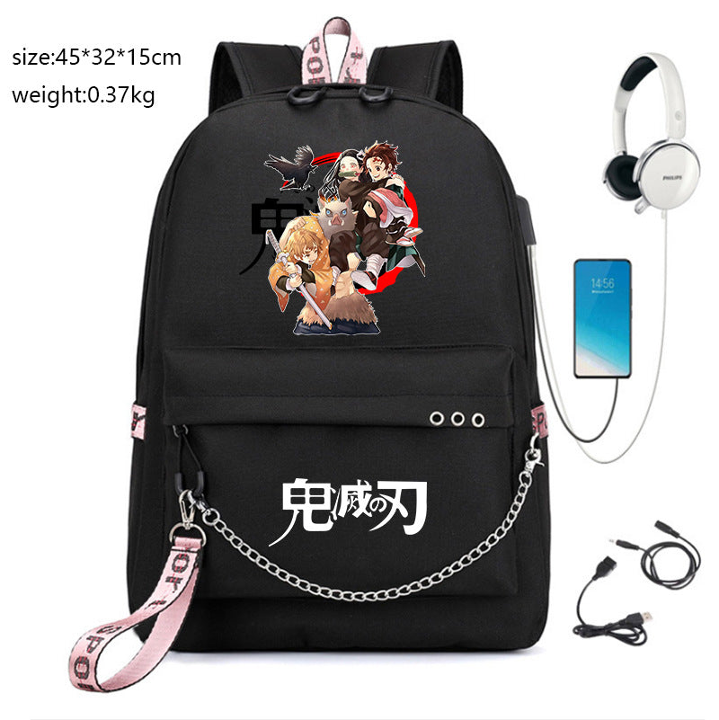 Cute Anime Large Capacity Backpack