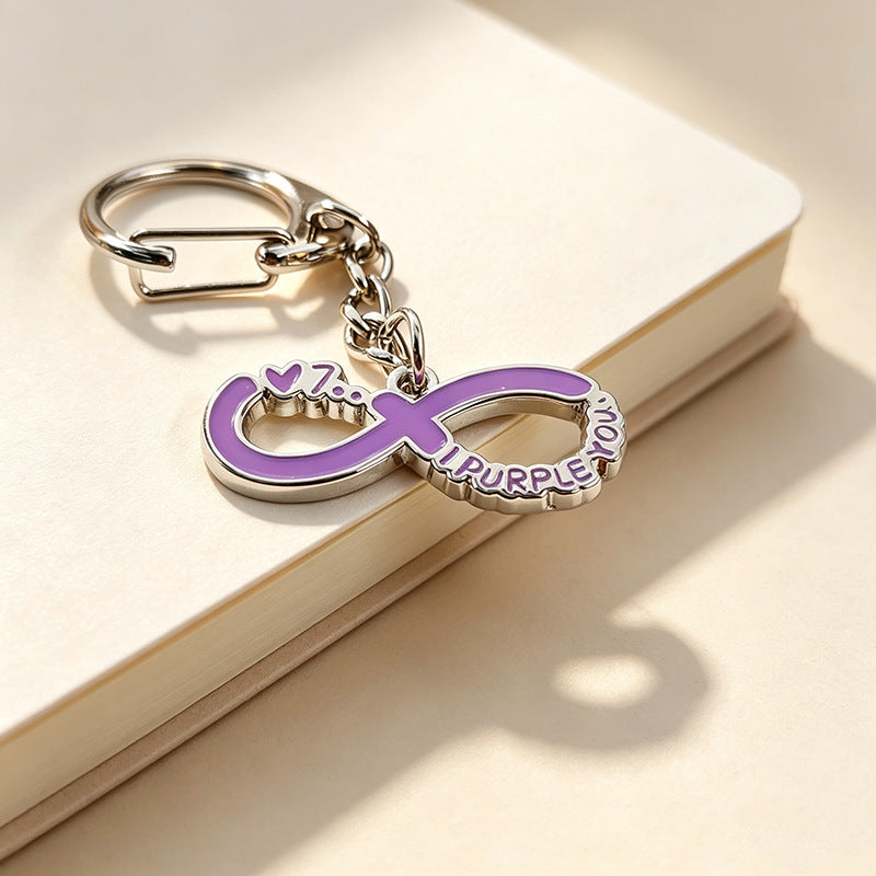 BANGTAN I Purple You Pendant Keyring
