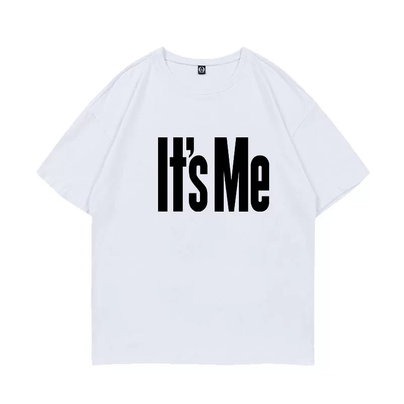 ItsMe Printed Cotton Short-sleeved T-shirt