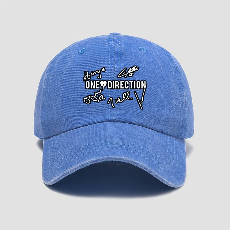 Group 1D Signature Baseball Cap