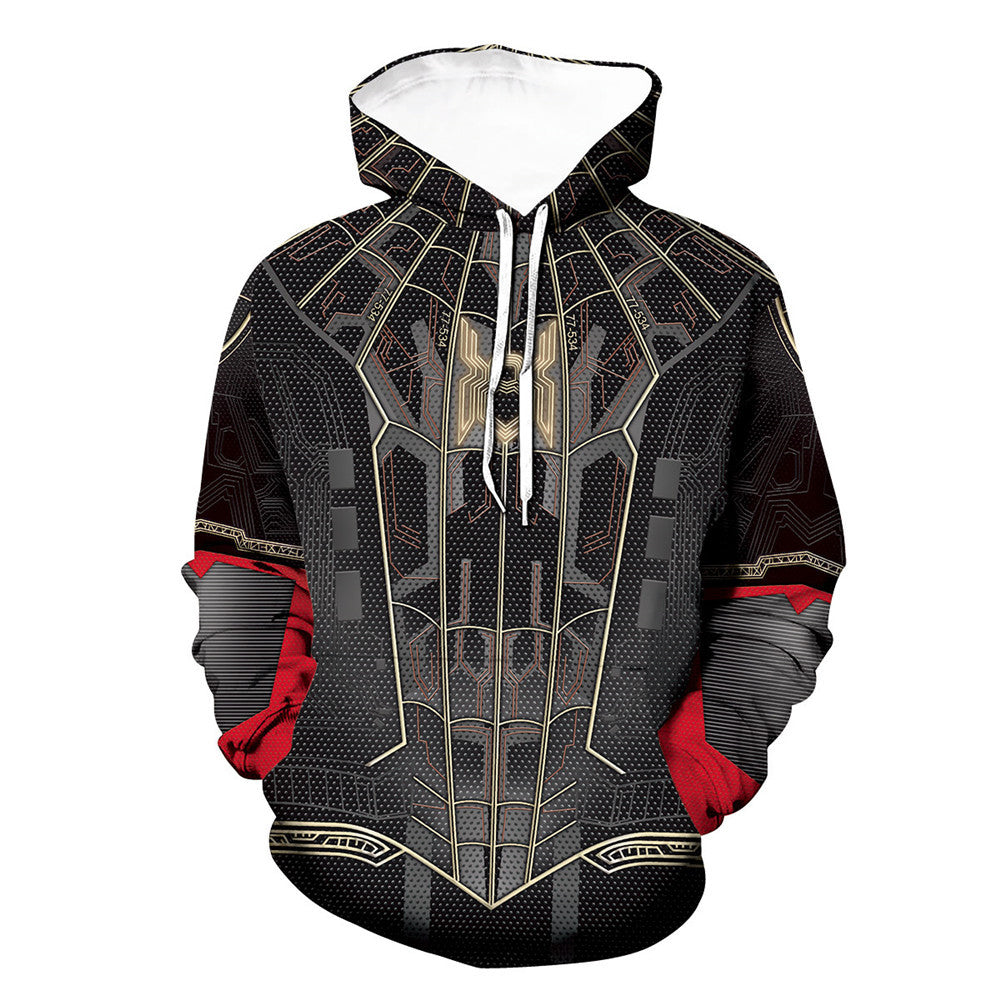 Cool Unisex Spider 3D Printed Cosplay Hoodie