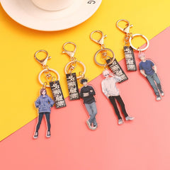 Chic Anime Acrylic Keychain Pendant