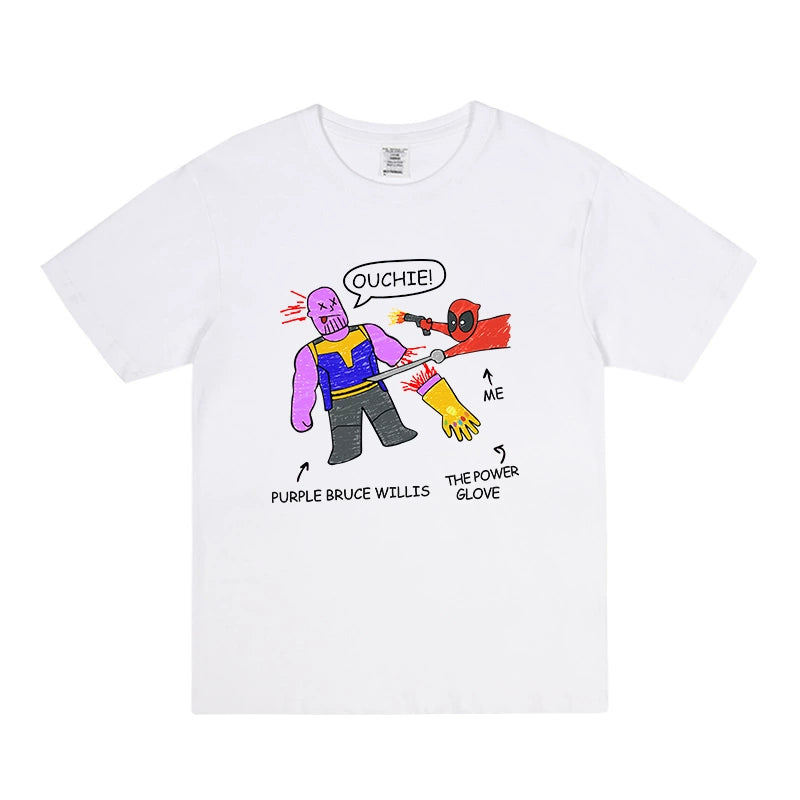 Deadpool Wolverine Loose Cotton T-shirt
