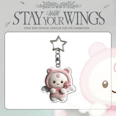 SKZ STAY with Your Wings Acrylic Keychain