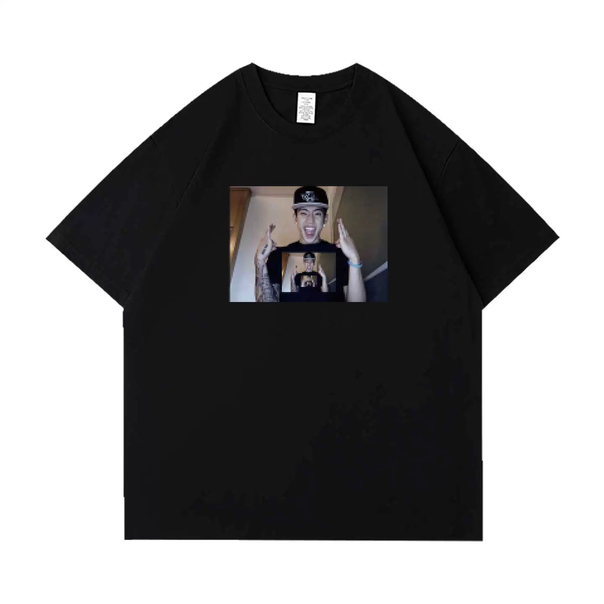 Jay Park Funny Graphic Print Short-sleeved T-shirt