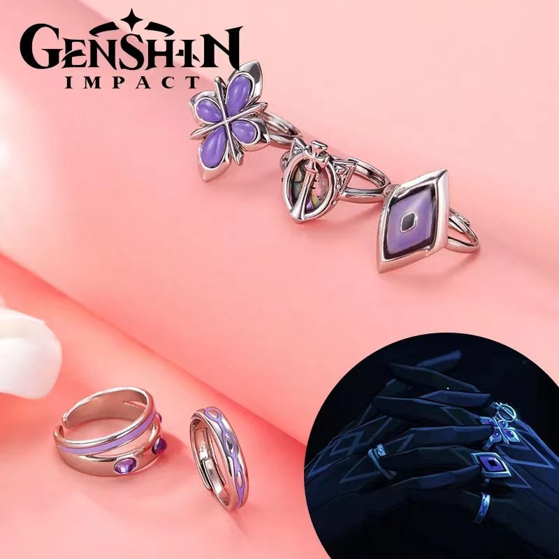 Chic Game Cosplay Ring 5 Piece Set