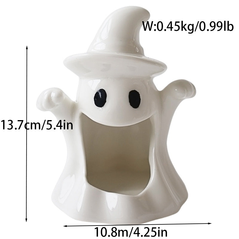 Creative Cute Ghost Candle Holder