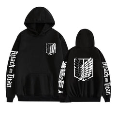 Casual Wings of Freedom LOGO Pullover Hoodie