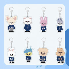 Skz Animal Characters Magic Academy Acrylic Keychain Pendant