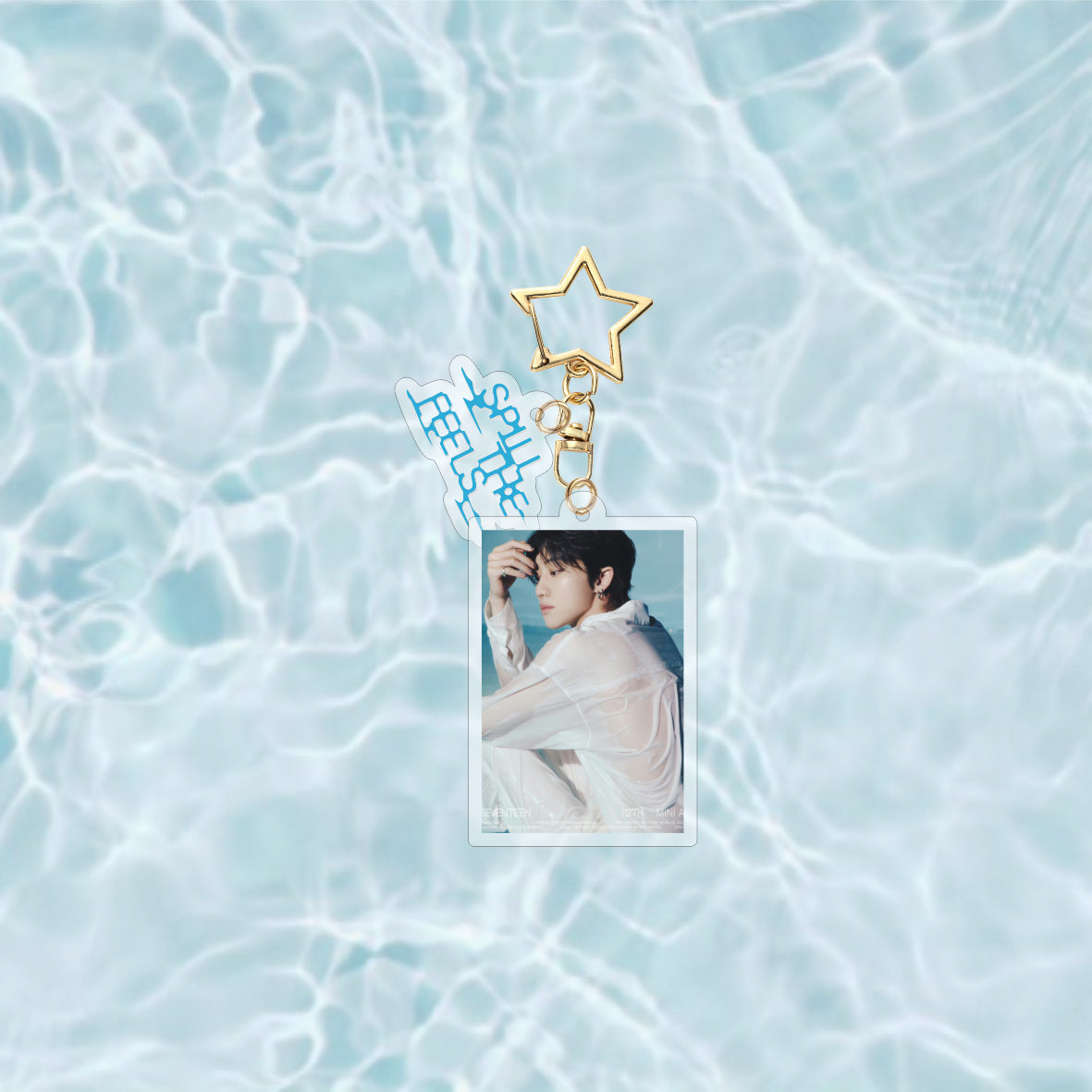 SEVENTEEN Album Acrylic Keychain Pendant