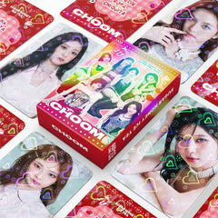 60PCS BM Album CHOOM Heart Flash Photocard
