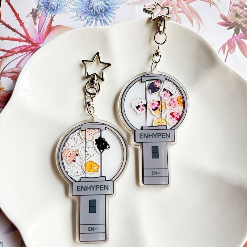 EN Lightstick Shaking Keychain