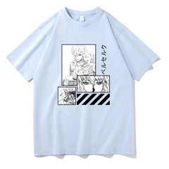 Unisex Anime Loose Short Sleeve T-shirt