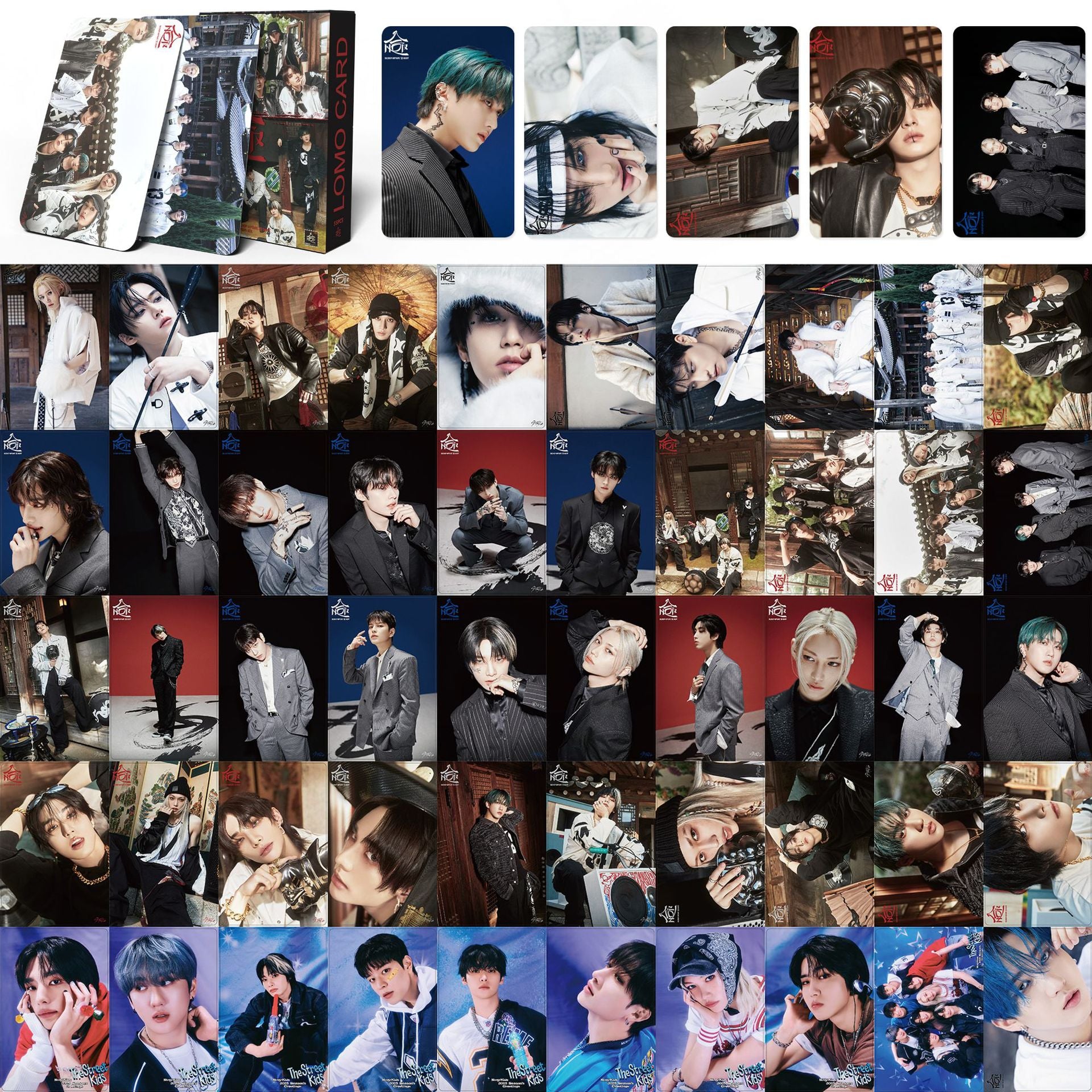 55 KPOP Album (HOP) Cards Collection