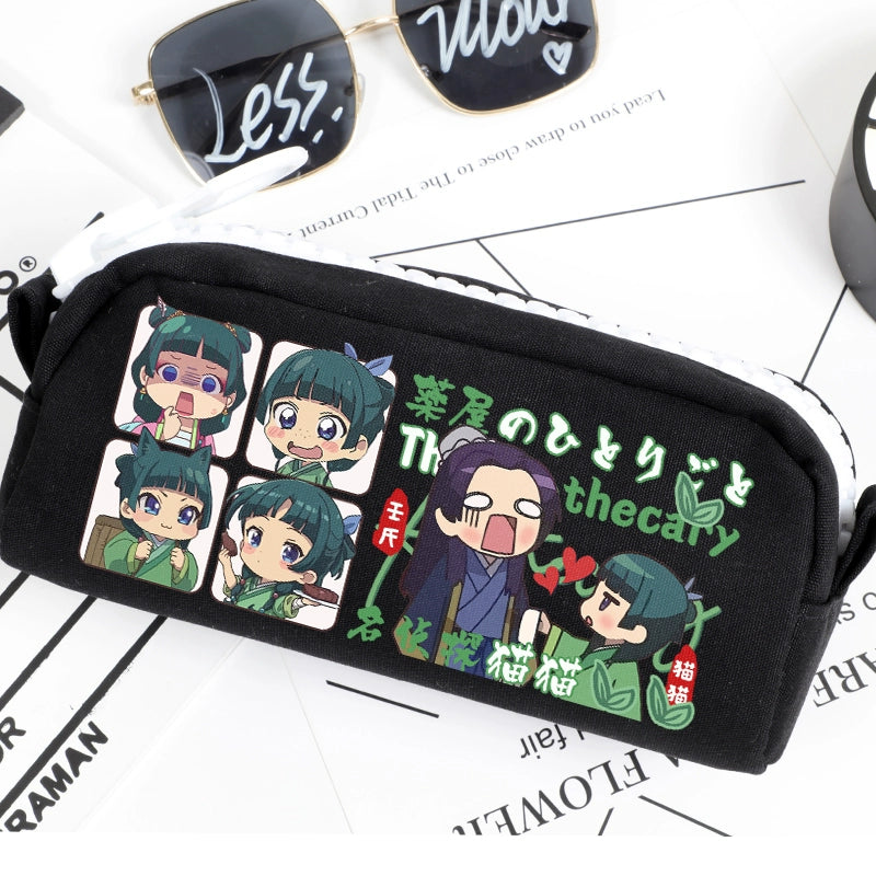Anime Large Capacity Pencil Bag