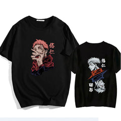 Casual Anime Summer Round Neck Short-sleeved T-shirt