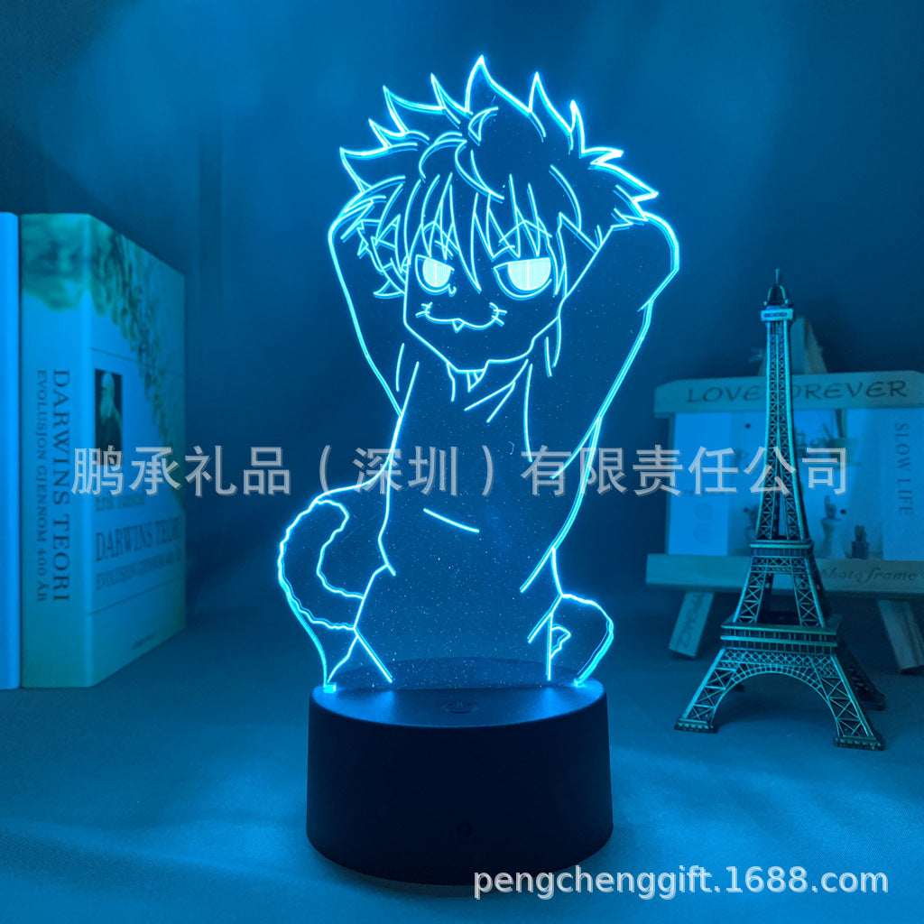 Colorful Anime Touch Remote Night Light