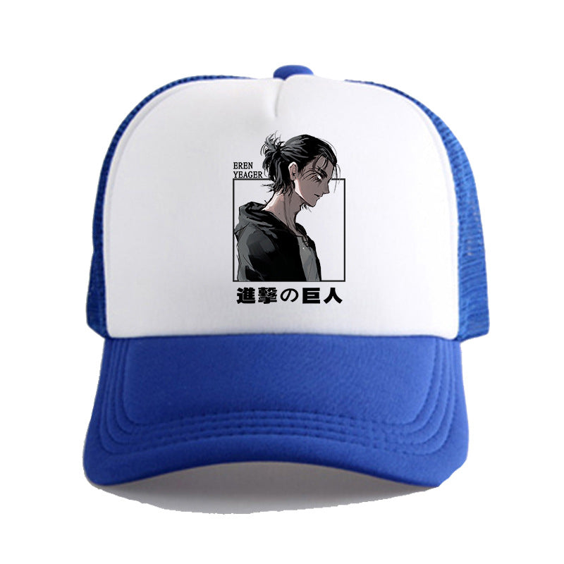 Trendy Anime Summer Mesh Cap