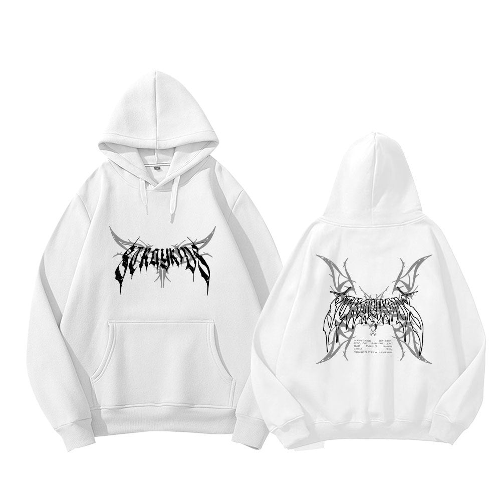 Kpop Album Logo Printed Hoodie